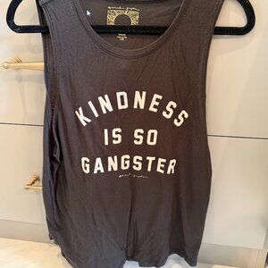 Spiritual Gangster Kindness is So Gangster Tank Size S
